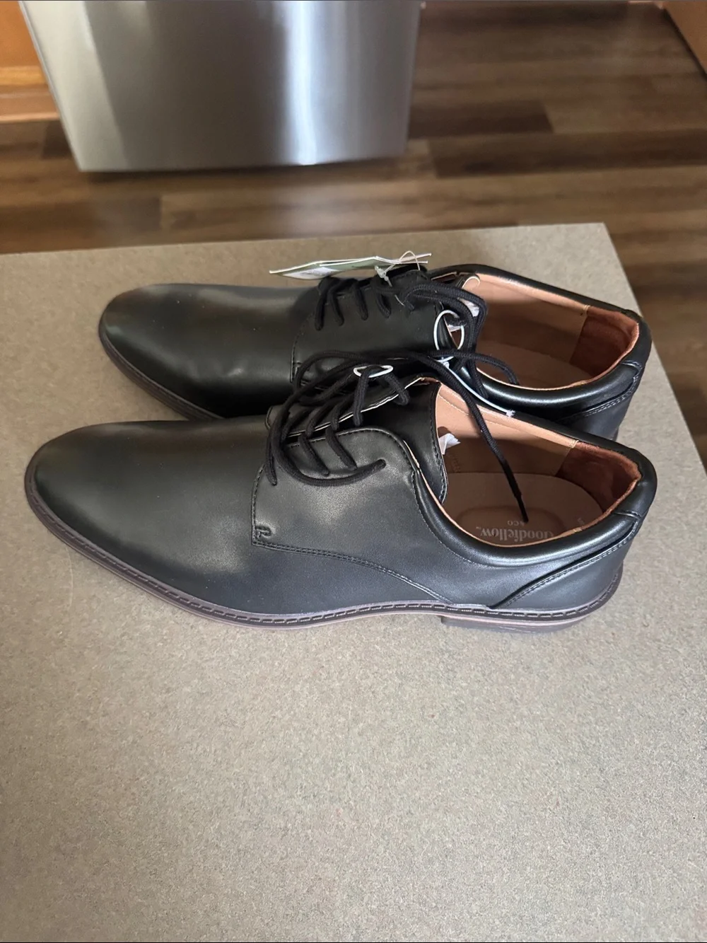 Goodfellow & Co Black Men's Derby Dress Shoes